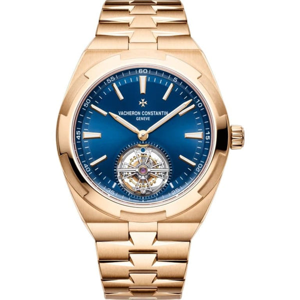 Vacheron Constantin Overseas 6000V/210R-B733 / Rose gold / Blue dial