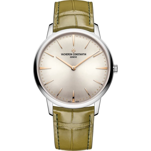 Vacheron Constantin Patrimony 1410U/000G-H017 / White gold / Silver dial