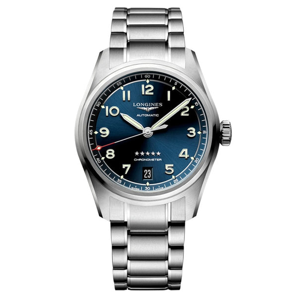 Longines L3.410.4.93.6 Spirit Automatic 37 Blue / Bracelet