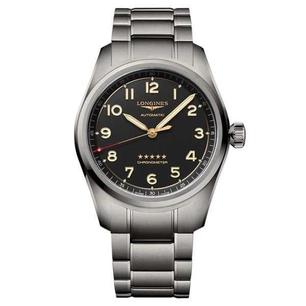 Longines L3.811.1.53.6 Spirit Automatic 42 Titanium / Bracelet