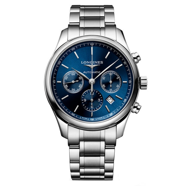 Longines L2.759.4.92.6 Master Collection 42 Chronograph Stainless Steel / Blue / Bracelet