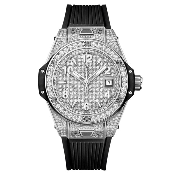 Hublot 485.SX.9000.RX.1604 - Big Bang 33mm Silver colored/Rubber