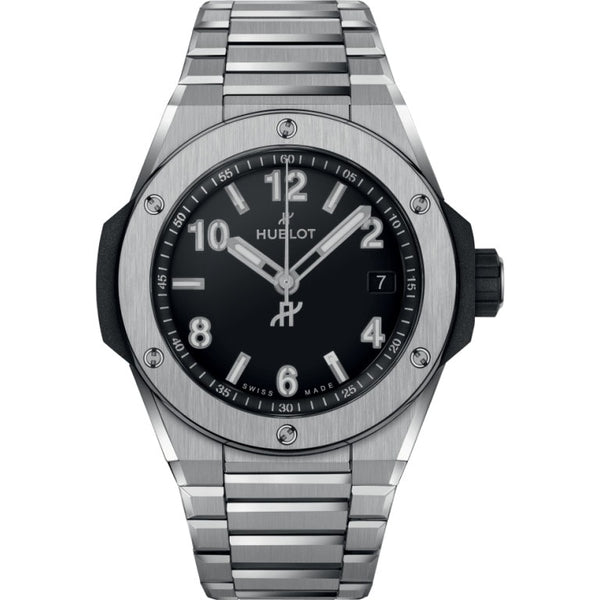 Hublot 457.NX.1270.NX Big Bang Integrated 38 Time Only Titanium / Black