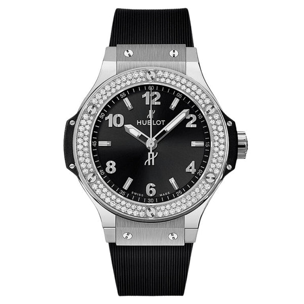 Hublot 361.sx.1270.rx.1104 - Big Bang STEEL Diamonds 38mm Black