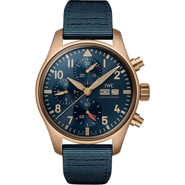 IWC IW388109 Pilot's Watch Chronograph 41 Bronze / Blue