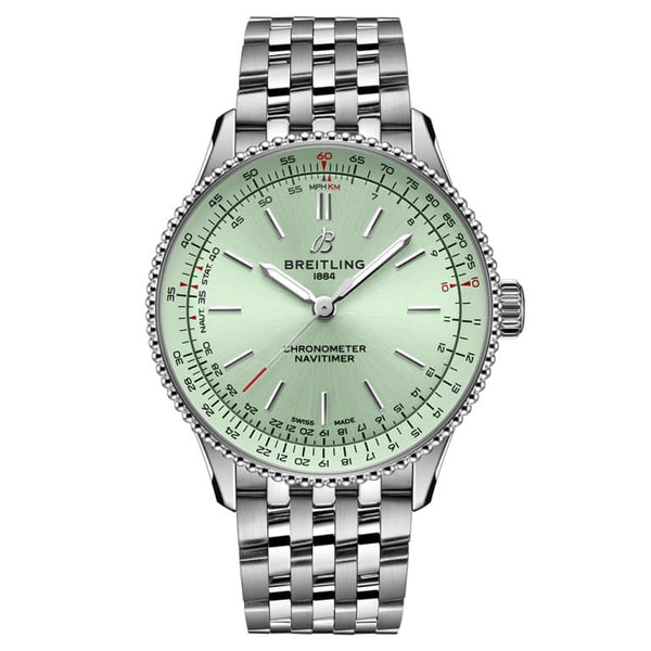 Breitling A17327361L1A1 - Navitimer Automatic 36 Green/Steel Ì÷36 mm