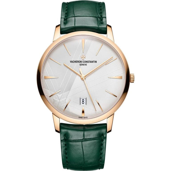 Vacheron Constantin Patrimony 85180/000R-H116 / Rose gold / Silver dial