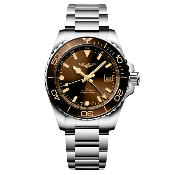Longines L3.790.4.66.6 - Hydroconquest Brown/Steel