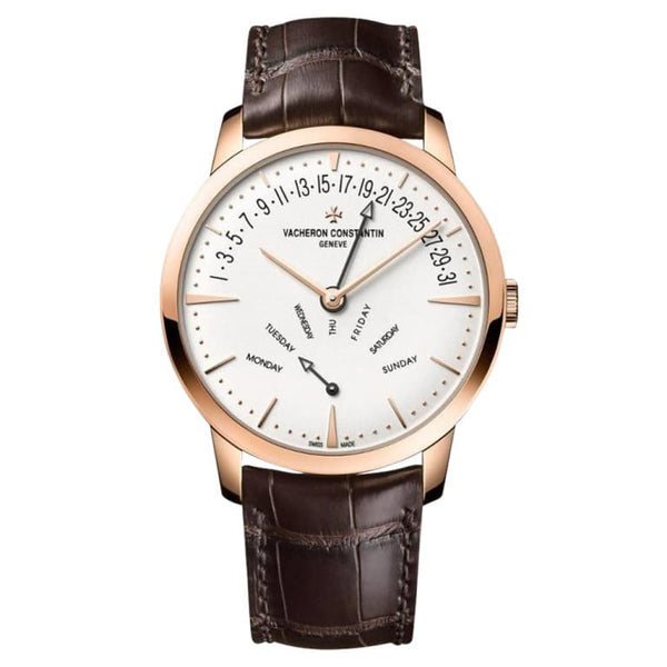 Vacheron Constantin Patrimony 4000U/000R-B110 / Rose gold / Silver dial
