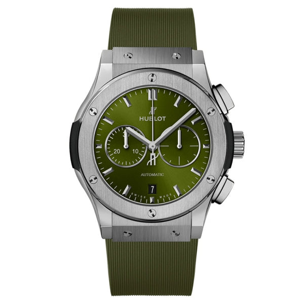 Hublot 541.NX.8970.RX - Chronograph Titanium 42mm Green