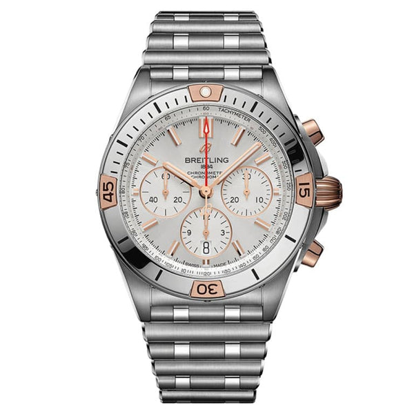 Breitling IB0134101G1A1 Chronomat B01 42 Stainless Steel / Red Gold / Silver