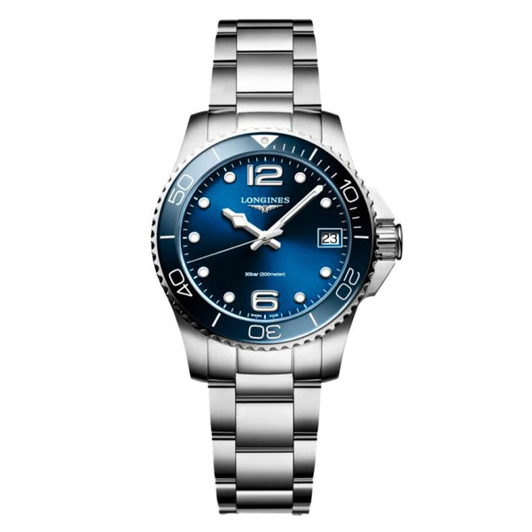 Longines L3.370.4.96.6 - Hydroconquest Blue/Steel