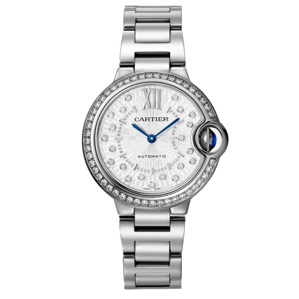 Cartier | Ballon Bleu 33mm | Automatic | Staal (W4BB0035)