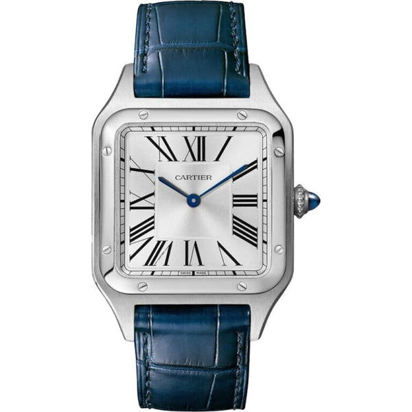 Cartier | Santos Dumont | Quartz | Staal (WSSA0085)