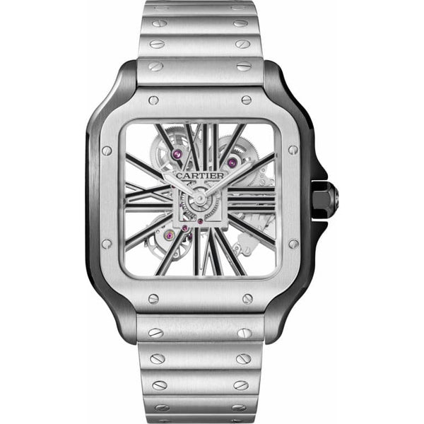 Cartier | Santos | Manual winding | Staal (WHSA0027)