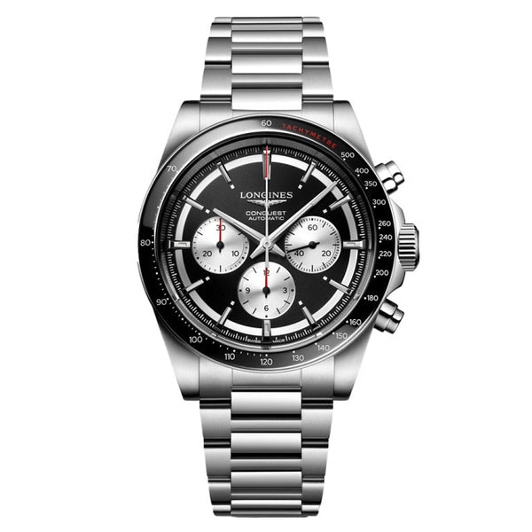 Longines L3.835.4.52.6 - Conquest Black/Steel
