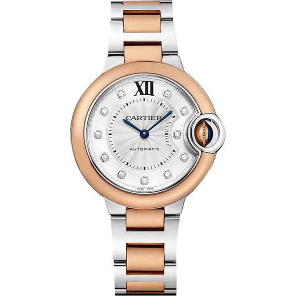 Cartier | Ballon Bleu 33mm | Automatic | Staal/Goud (W3BB0021)
