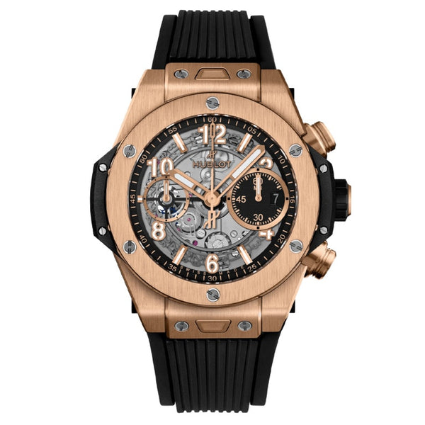 Hublot 441.OX.1181.RX - Big Bang Unico King Gold Skeleton Automatic Chronograph 42mm Transparent