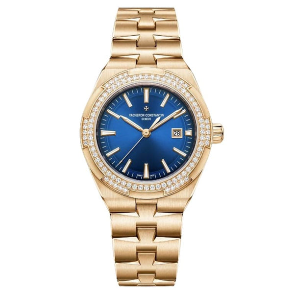 Vacheron Constantin Overseas 4605V/200R-B978 / Rose gold / Blue dial