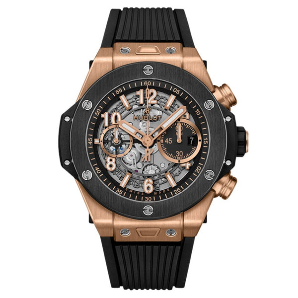 Hublot 421.OM.1180.RX - Big Bang Unico King Gold Ceramic 44mm Transparent