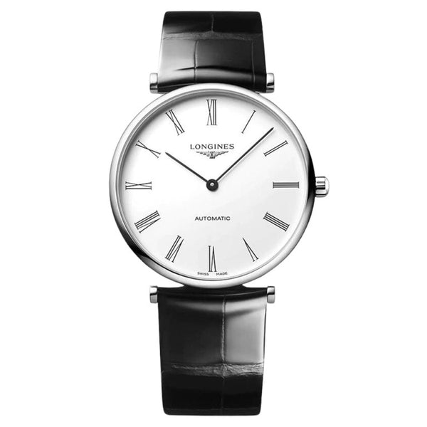Longines L4.918.4.11.2 La Grande Classique Automatic 38 Stainless Steel / White - Roman
