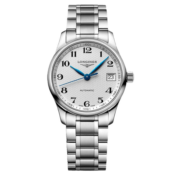 Longines L2.357.4.78.6 - Master Collection Date 34 Stainless Steel / Silver / Bracelet