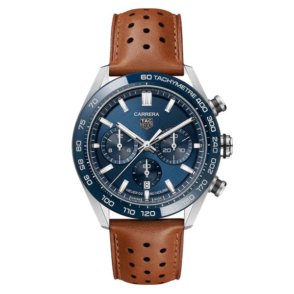 TAG Heuer CBN2A1A.FC6537 - Carrera Chrono 44mm Automatic Blue 44mm