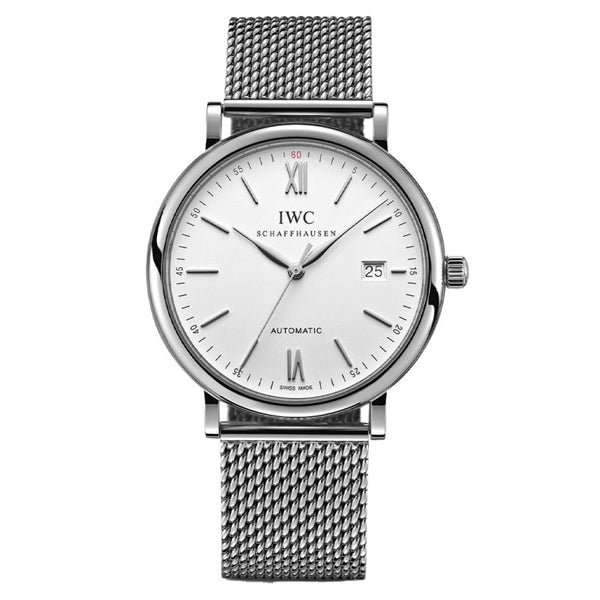 IWC IW356505 Portofino Automatic Stainless Steel / Silver / Milanese