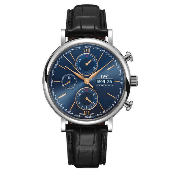 IWC IW391036 Portofino Chronograph Stainless Steel / Blue