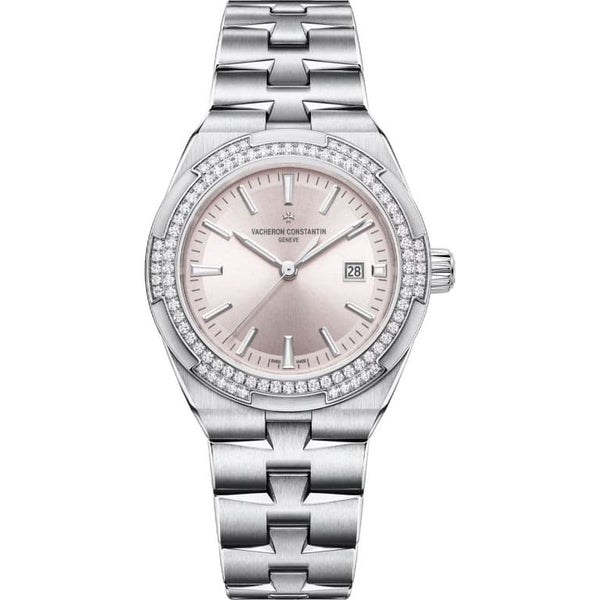 Vacheron Constantin Overseas 4605V/200A-B971 / Steel / Pink dial