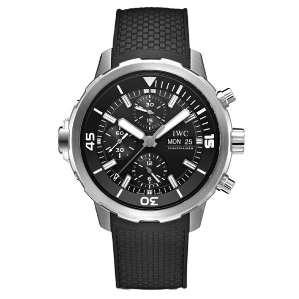 IWC IW376803 Aquatimer Chronograph Stainless Steel / Black / Rubber