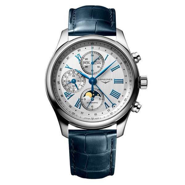Longines L2.773.4.71.2 - Master Collection Silver colored/Leather