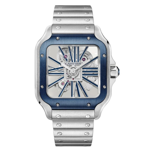 Cartier | Santos | Manual winding | Staal (WHSA0026)