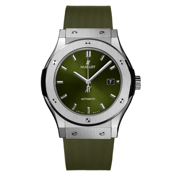 Hublot 542.NX.8970.RX - Classic Fusion Titanium 42mm Green