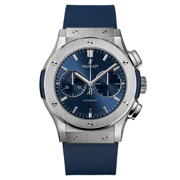 Hublot 521.NX.7170.RX - Classic Fusion Titanium 45mm Blue