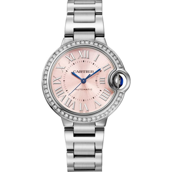 Cartier | Ballon Bleu 33mm | Quartz | Staal (W4BB0037)