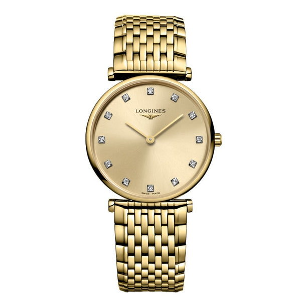 Longines L4.512.2.37.8 - La Grande Classique De Yellow gold toned/Yellow gold toned steel