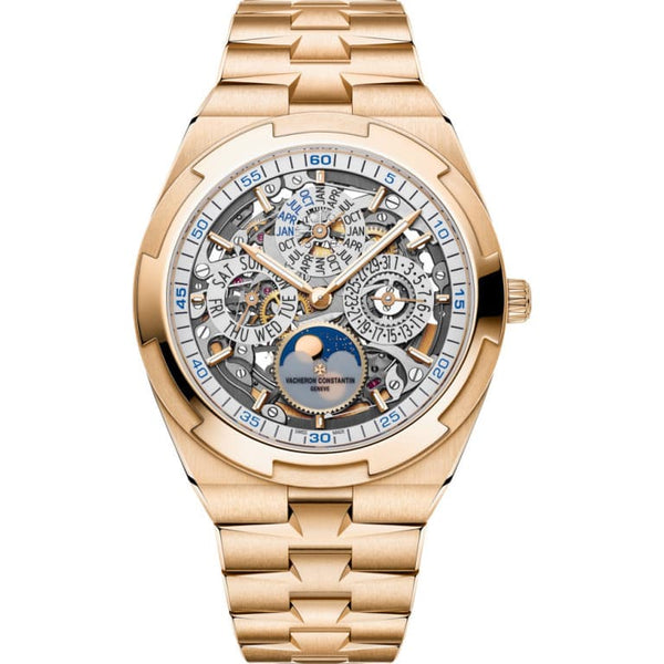 Vacheron Constantin Overseas 4300V/220R-B547 / Rose gold / Silver dial