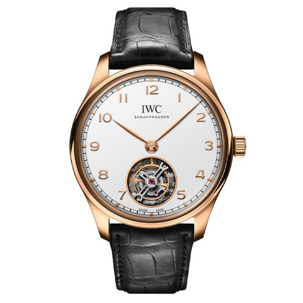 IWC IW545801 Portugieser Hand-Wound Tourbillon Armor Gold / Silver