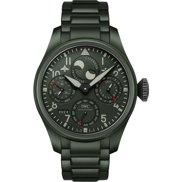 IWC IW503101 - IW5031-01 Big Pilot's Watch Perpetual Calendar Top Gun Woodland