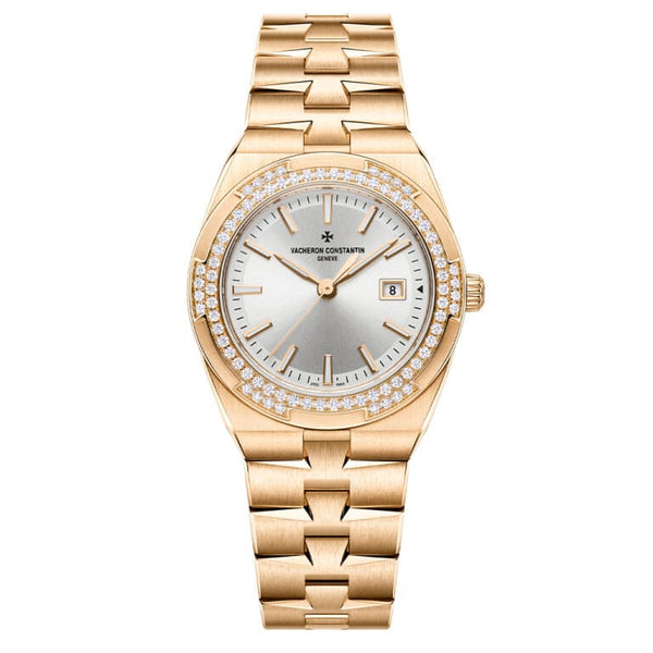 Vacheron Constantin Overseas 1225V/200R-H031 / Rose gold / Silver dial