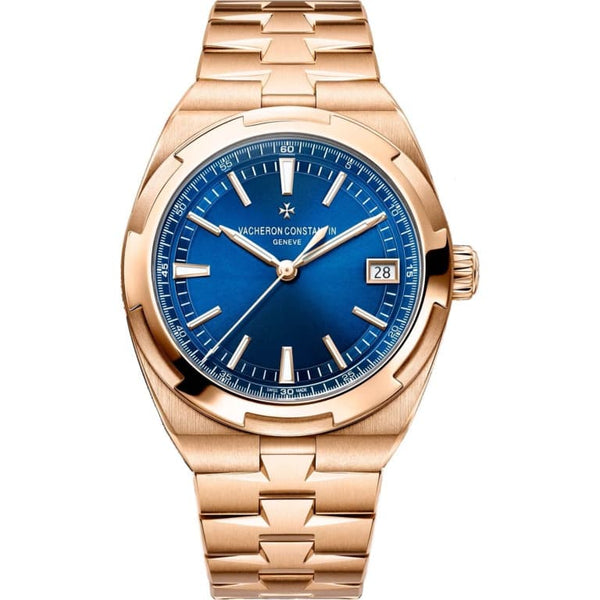 Vacheron Constantin Overseas 4520V/210R-B705 / Rose gold / Blue dial