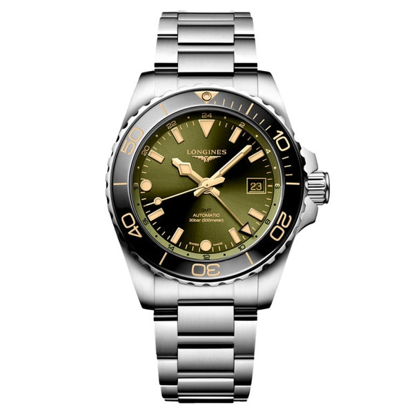 Longines L3.790.4.06.6 - Hydroconquest Green/Steel