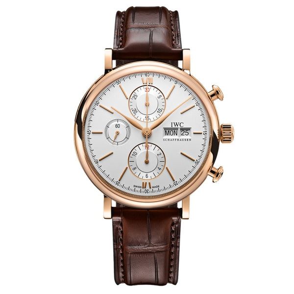 IWC IW391025 Portofino Chronograph Red Gold / Silver