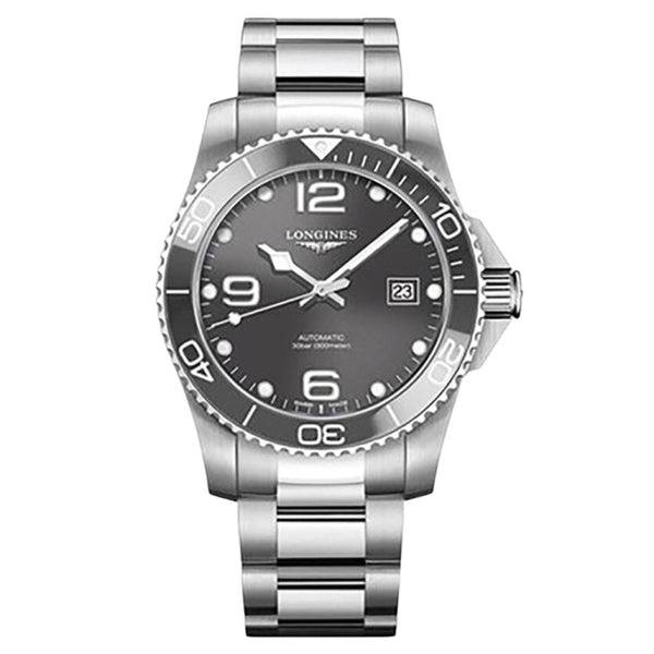 Longines L3.781.4.76.6 HydroConquest 41 Automatic Stainless Steel / Ceramic / Grey / Bracelet