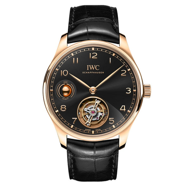 IWC IW545901 - IW5459-01 Portugieser Hand-Wound Tourbillon Day & Night Armor Gold / Black