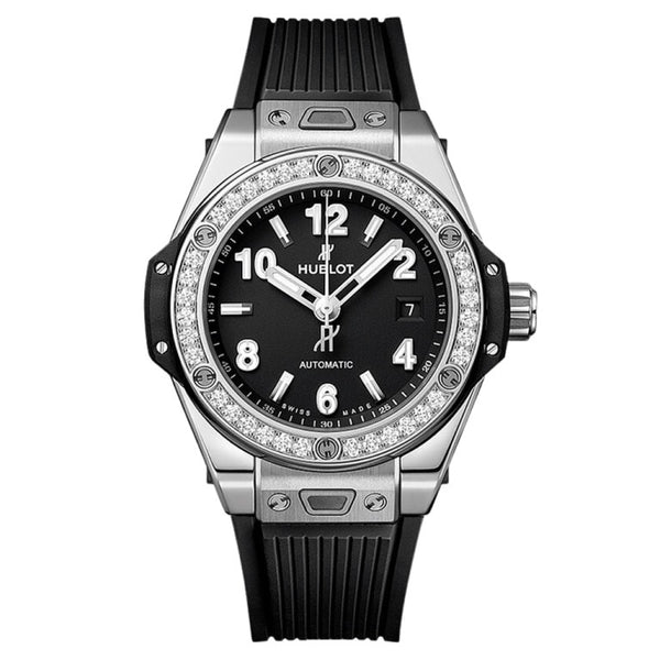 Hublot 485.SX.1170.RX.1204 - Big Bang One Clic Steel Diamonds 33mm Black