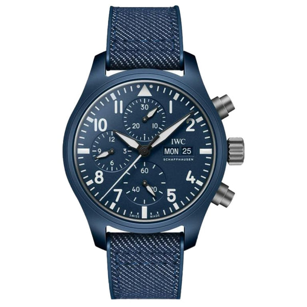 IWC IW389404 - Pilots Blue/Rubber