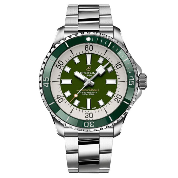 Breitling A17376A31L1A1 - Superocean Automatic Green 44mm