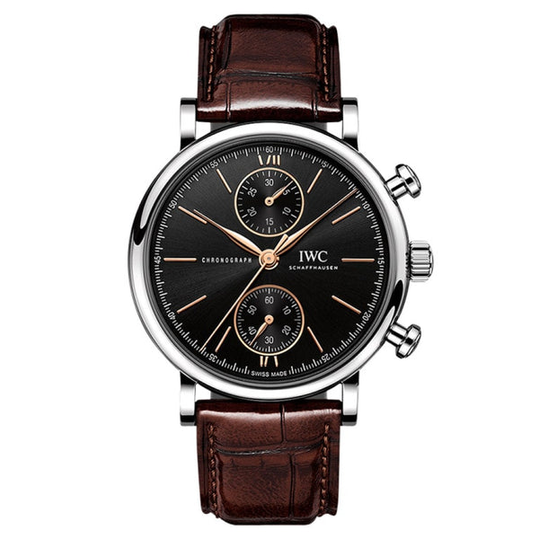 IWC IW391404 Portofino Chronograph 39 Stainless Steel / Black